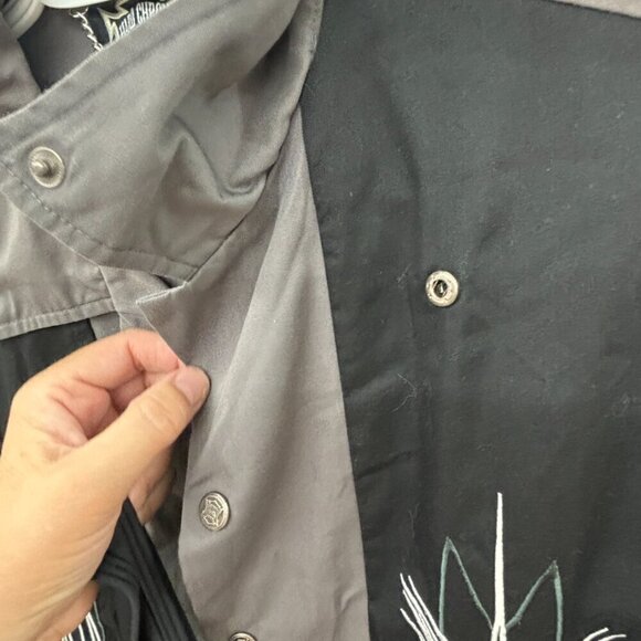 Hard Chrome Gear Bowling/Biker /Work Button Up Shirt Men's Size M Vintage 1990s - Picture 4 of 12